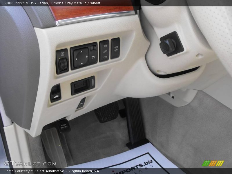 Umbria Gray Metallic / Wheat 2006 Infiniti M 35x Sedan