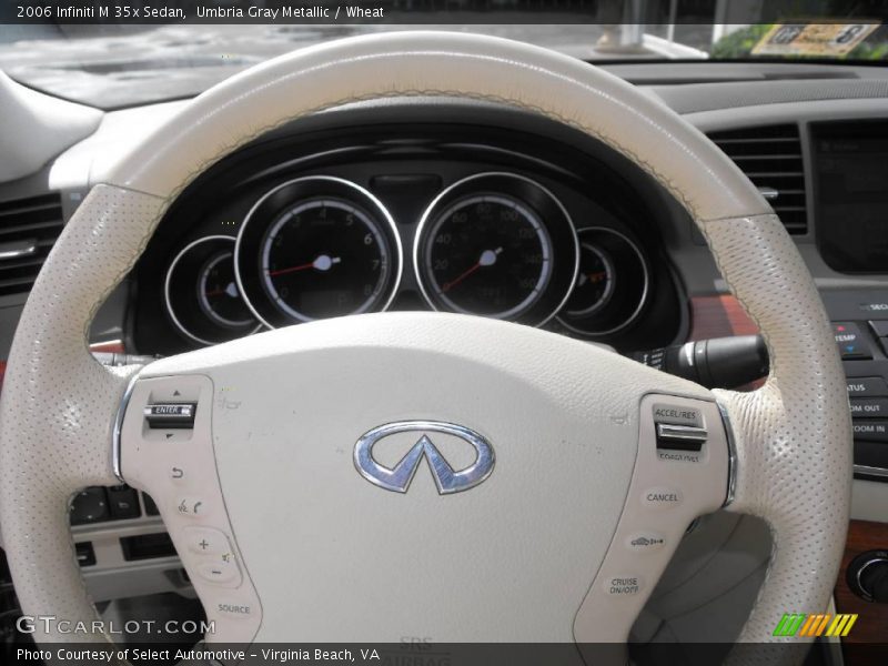 Umbria Gray Metallic / Wheat 2006 Infiniti M 35x Sedan