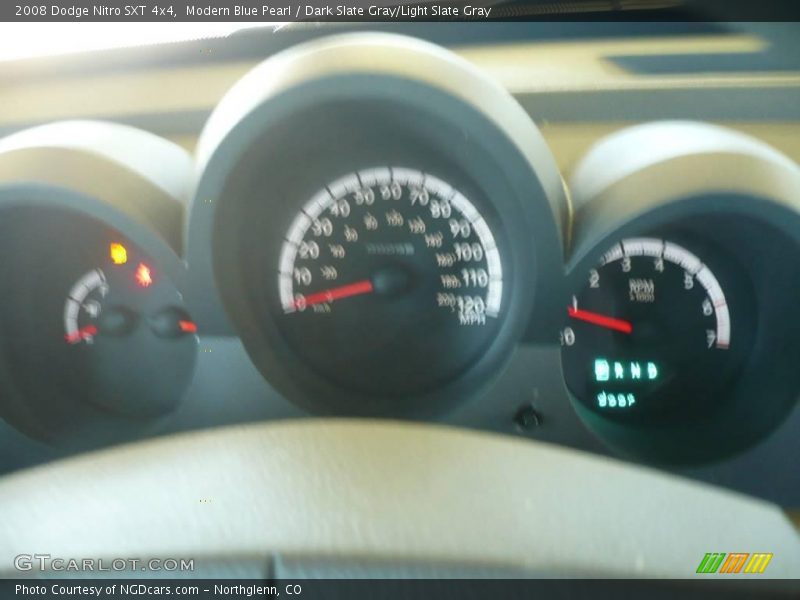 Modern Blue Pearl / Dark Slate Gray/Light Slate Gray 2008 Dodge Nitro SXT 4x4