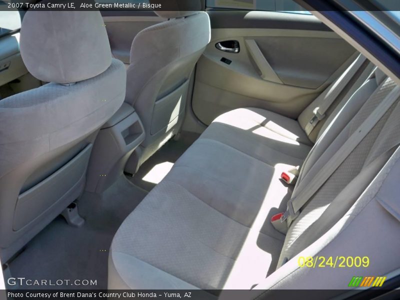 Aloe Green Metallic / Bisque 2007 Toyota Camry LE