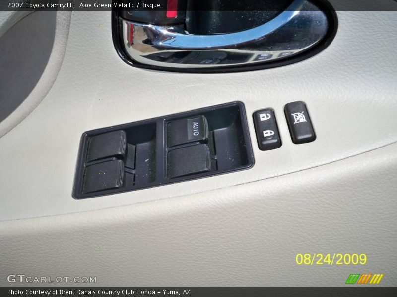 Aloe Green Metallic / Bisque 2007 Toyota Camry LE