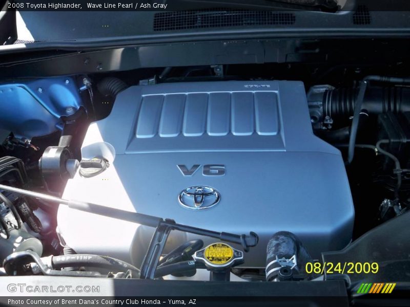 Wave Line Pearl / Ash Gray 2008 Toyota Highlander