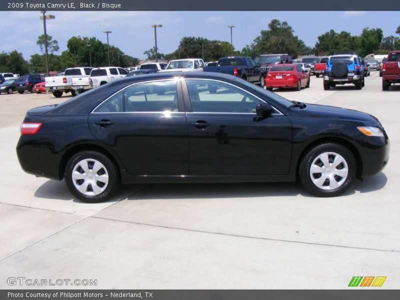Black / Bisque 2009 Toyota Camry LE