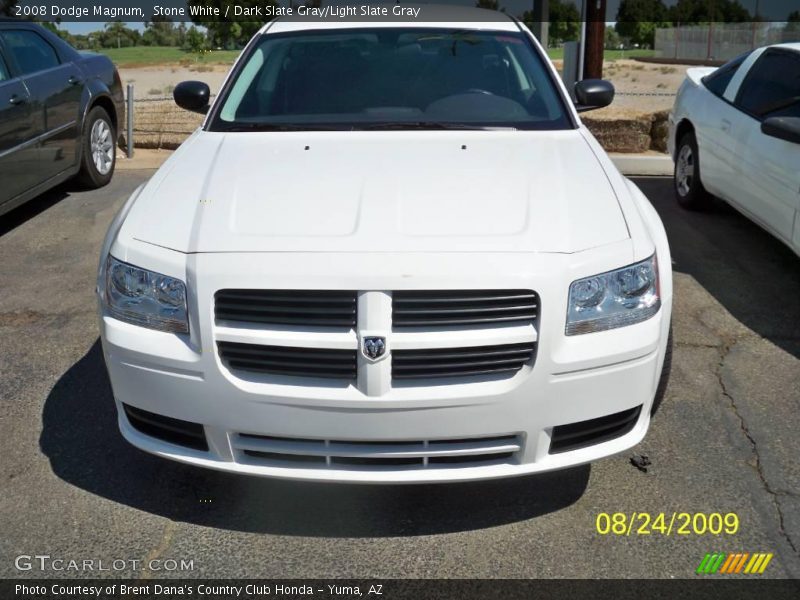 Stone White / Dark Slate Gray/Light Slate Gray 2008 Dodge Magnum