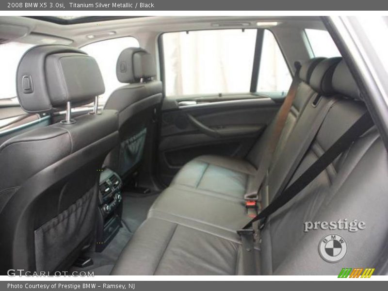 Titanium Silver Metallic / Black 2008 BMW X5 3.0si