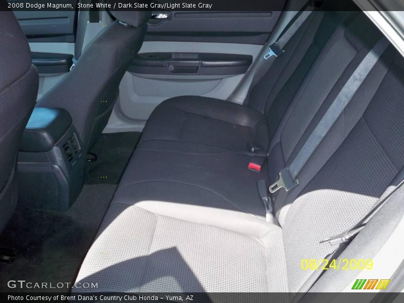Stone White / Dark Slate Gray/Light Slate Gray 2008 Dodge Magnum