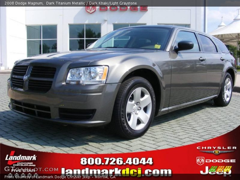 Dark Titanium Metallic / Dark Khaki/Light Graystone 2008 Dodge Magnum