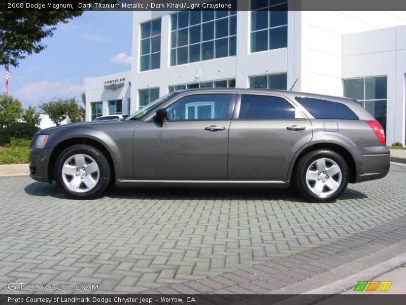 Dark Titanium Metallic / Dark Khaki/Light Graystone 2008 Dodge Magnum