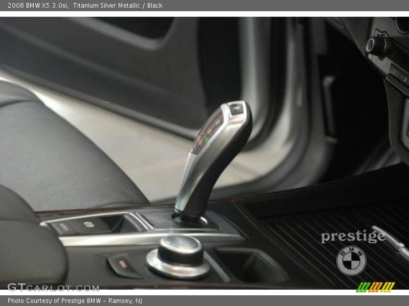 Titanium Silver Metallic / Black 2008 BMW X5 3.0si