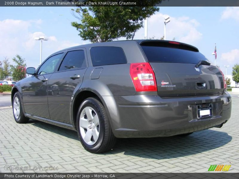 Dark Titanium Metallic / Dark Khaki/Light Graystone 2008 Dodge Magnum