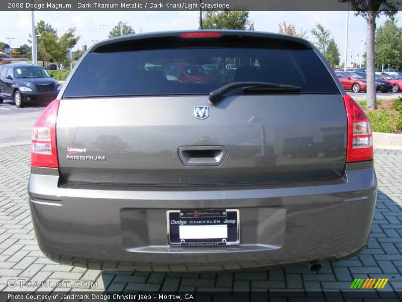 Dark Titanium Metallic / Dark Khaki/Light Graystone 2008 Dodge Magnum