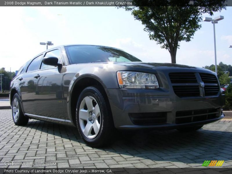Dark Titanium Metallic / Dark Khaki/Light Graystone 2008 Dodge Magnum