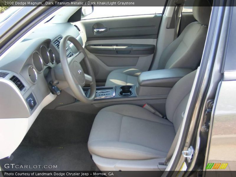 Dark Titanium Metallic / Dark Khaki/Light Graystone 2008 Dodge Magnum