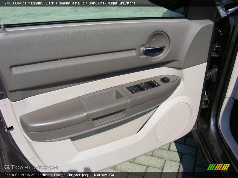 Dark Titanium Metallic / Dark Khaki/Light Graystone 2008 Dodge Magnum
