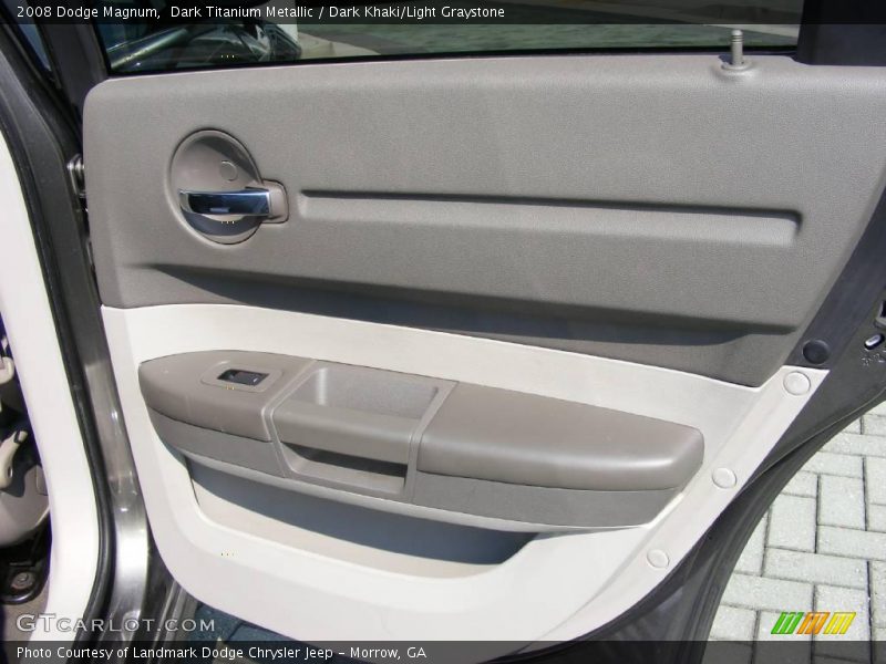 Dark Titanium Metallic / Dark Khaki/Light Graystone 2008 Dodge Magnum