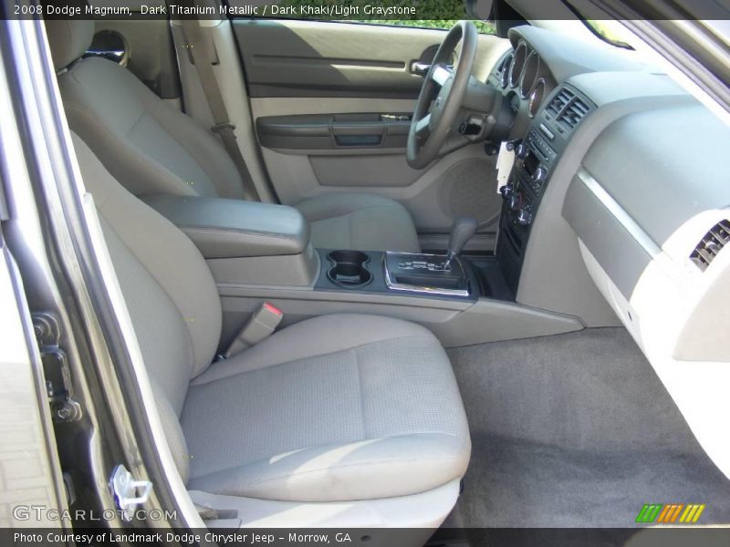 Dark Titanium Metallic / Dark Khaki/Light Graystone 2008 Dodge Magnum