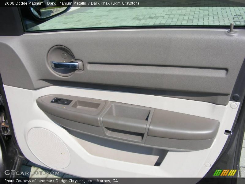 Dark Titanium Metallic / Dark Khaki/Light Graystone 2008 Dodge Magnum