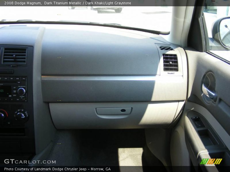 Dark Titanium Metallic / Dark Khaki/Light Graystone 2008 Dodge Magnum