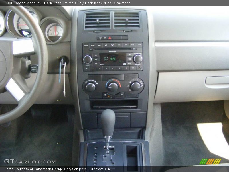 Dark Titanium Metallic / Dark Khaki/Light Graystone 2008 Dodge Magnum