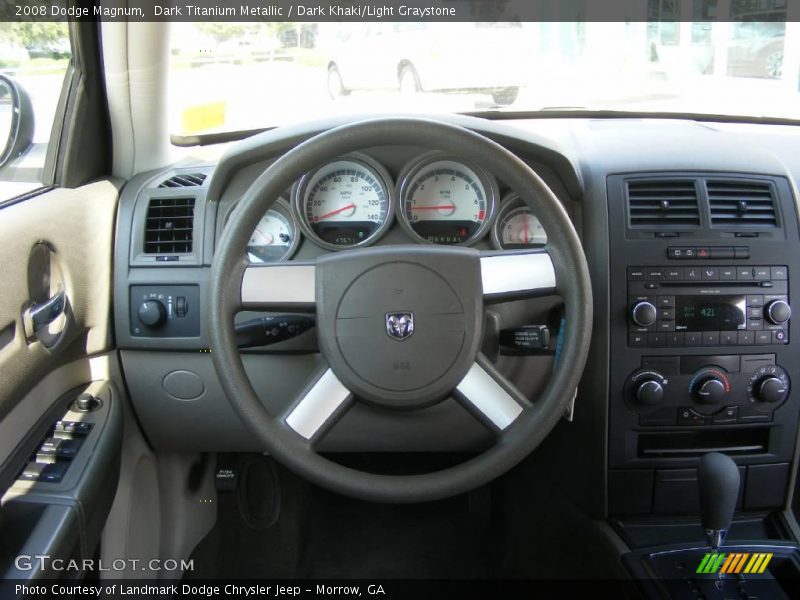 Dark Titanium Metallic / Dark Khaki/Light Graystone 2008 Dodge Magnum