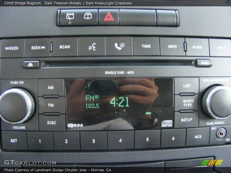 Dark Titanium Metallic / Dark Khaki/Light Graystone 2008 Dodge Magnum