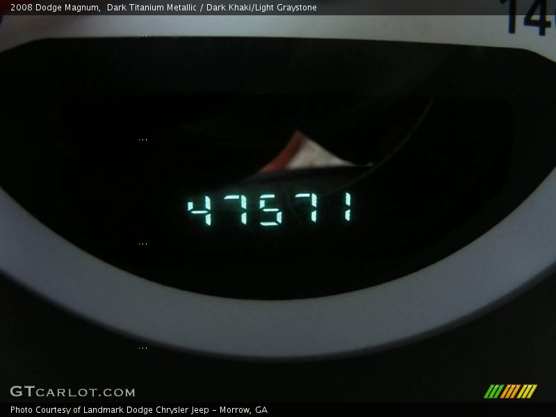 Dark Titanium Metallic / Dark Khaki/Light Graystone 2008 Dodge Magnum