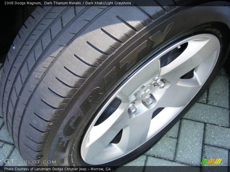 Dark Titanium Metallic / Dark Khaki/Light Graystone 2008 Dodge Magnum