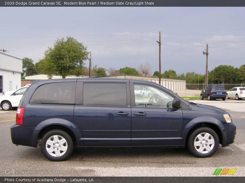 Modern Blue Pearl / Medium Slate Gray/Light Shale 2009 Dodge Grand Caravan SE
