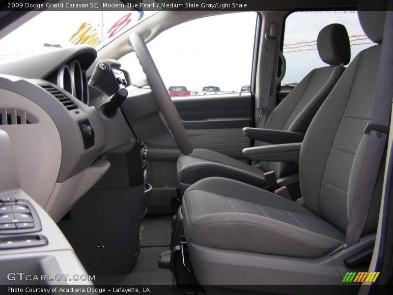 Modern Blue Pearl / Medium Slate Gray/Light Shale 2009 Dodge Grand Caravan SE