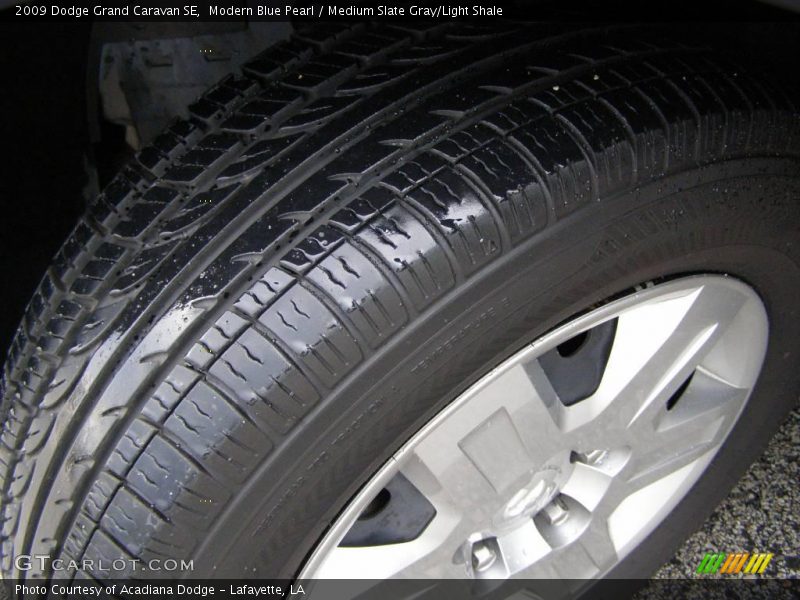 Modern Blue Pearl / Medium Slate Gray/Light Shale 2009 Dodge Grand Caravan SE