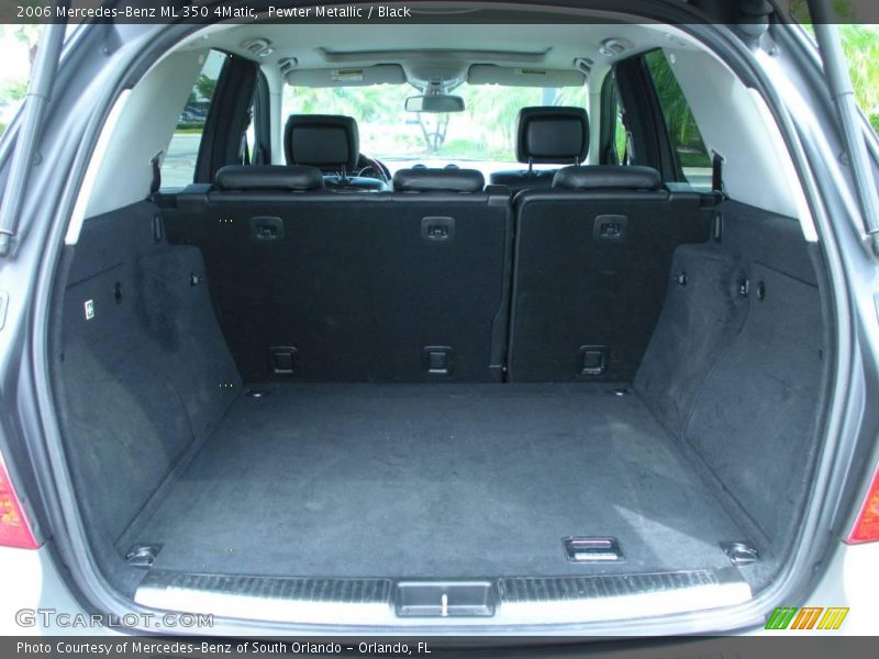 Pewter Metallic / Black 2006 Mercedes-Benz ML 350 4Matic