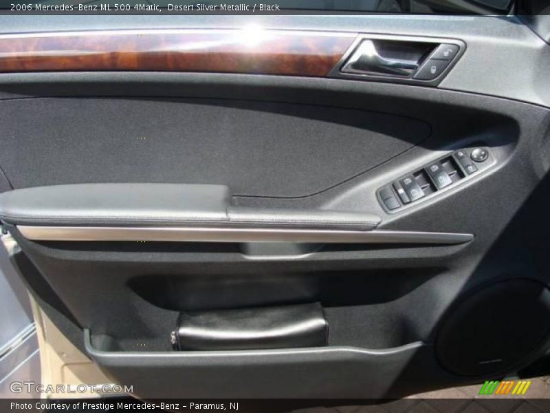 Desert Silver Metallic / Black 2006 Mercedes-Benz ML 500 4Matic