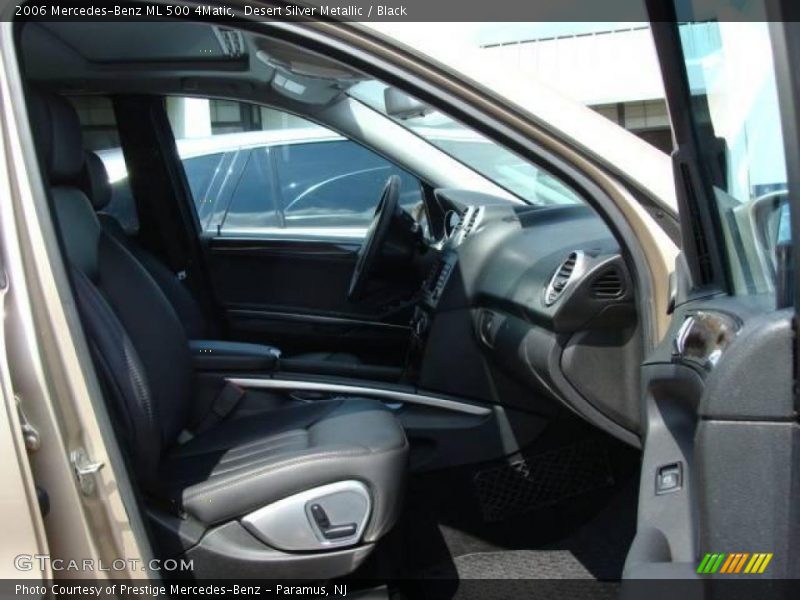 Desert Silver Metallic / Black 2006 Mercedes-Benz ML 500 4Matic