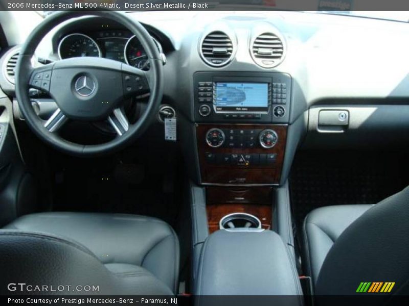 Desert Silver Metallic / Black 2006 Mercedes-Benz ML 500 4Matic