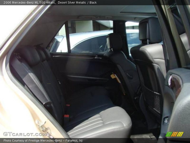 Desert Silver Metallic / Black 2006 Mercedes-Benz ML 500 4Matic