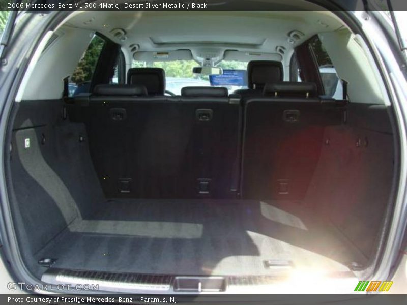 Desert Silver Metallic / Black 2006 Mercedes-Benz ML 500 4Matic