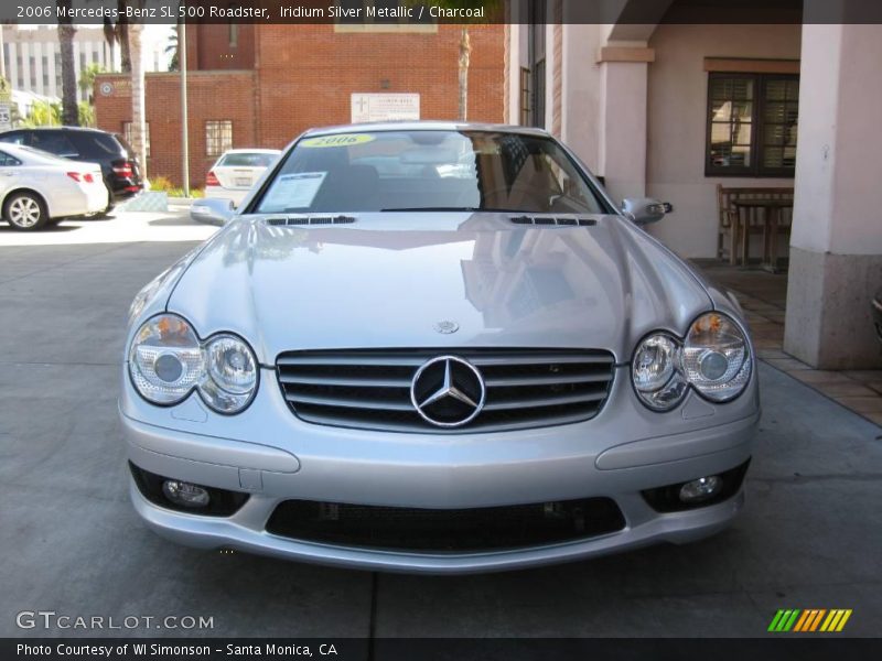 Iridium Silver Metallic / Charcoal 2006 Mercedes-Benz SL 500 Roadster