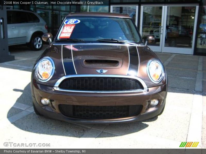 Hot Chocolate Metallic / Grey/Black 2008 Mini Cooper S Clubman