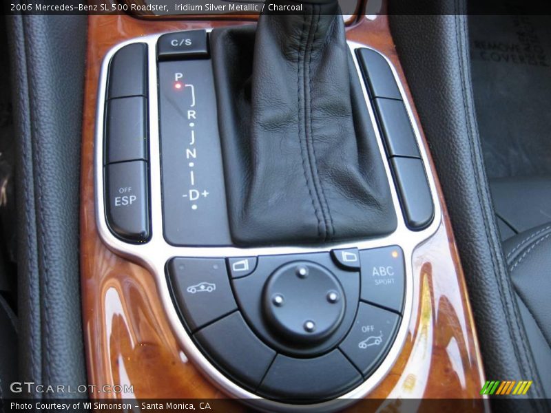 Iridium Silver Metallic / Charcoal 2006 Mercedes-Benz SL 500 Roadster
