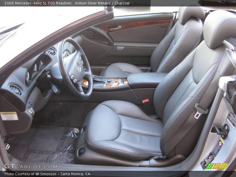 Iridium Silver Metallic / Charcoal 2006 Mercedes-Benz SL 500 Roadster