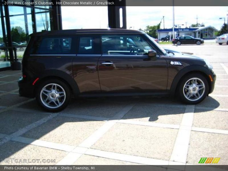 Hot Chocolate Metallic / Grey/Black 2008 Mini Cooper S Clubman