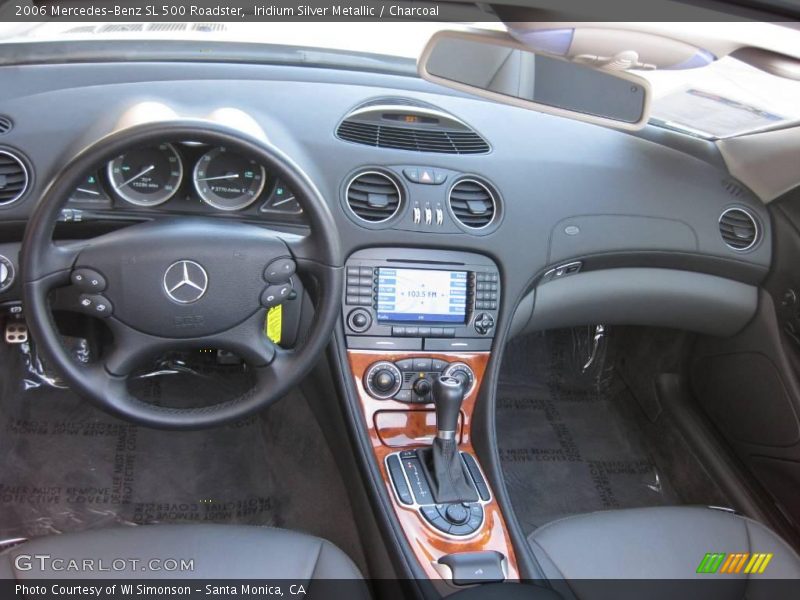 Iridium Silver Metallic / Charcoal 2006 Mercedes-Benz SL 500 Roadster