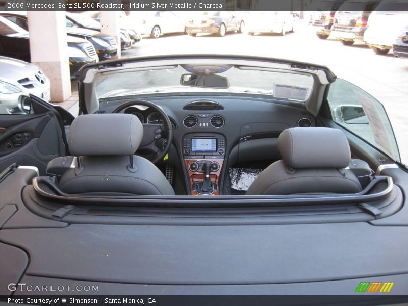 Iridium Silver Metallic / Charcoal 2006 Mercedes-Benz SL 500 Roadster