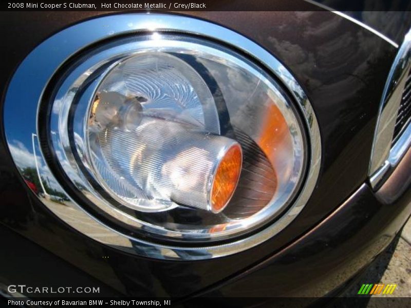 Hot Chocolate Metallic / Grey/Black 2008 Mini Cooper S Clubman