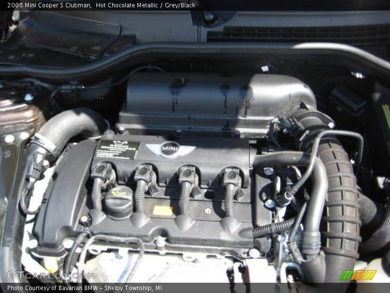 Hot Chocolate Metallic / Grey/Black 2008 Mini Cooper S Clubman