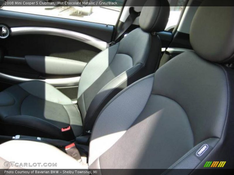 Hot Chocolate Metallic / Grey/Black 2008 Mini Cooper S Clubman