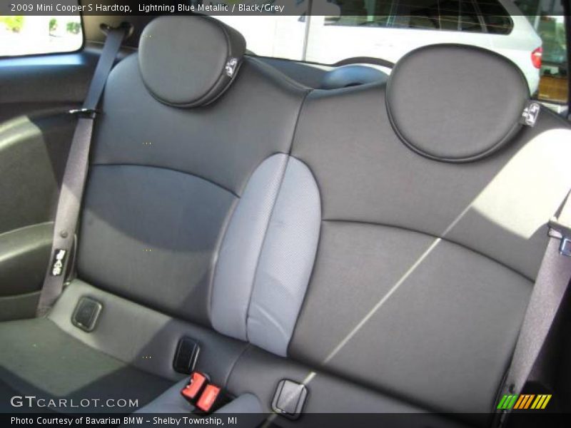 Lightning Blue Metallic / Black/Grey 2009 Mini Cooper S Hardtop