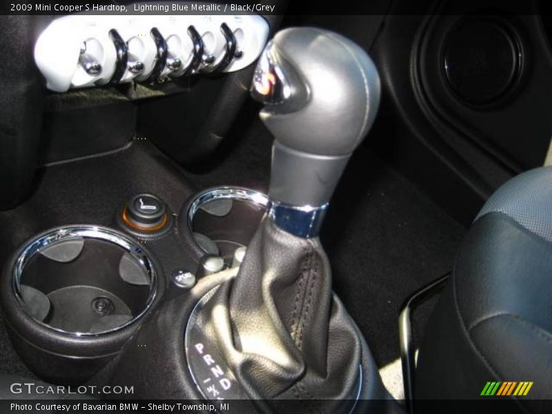 Lightning Blue Metallic / Black/Grey 2009 Mini Cooper S Hardtop