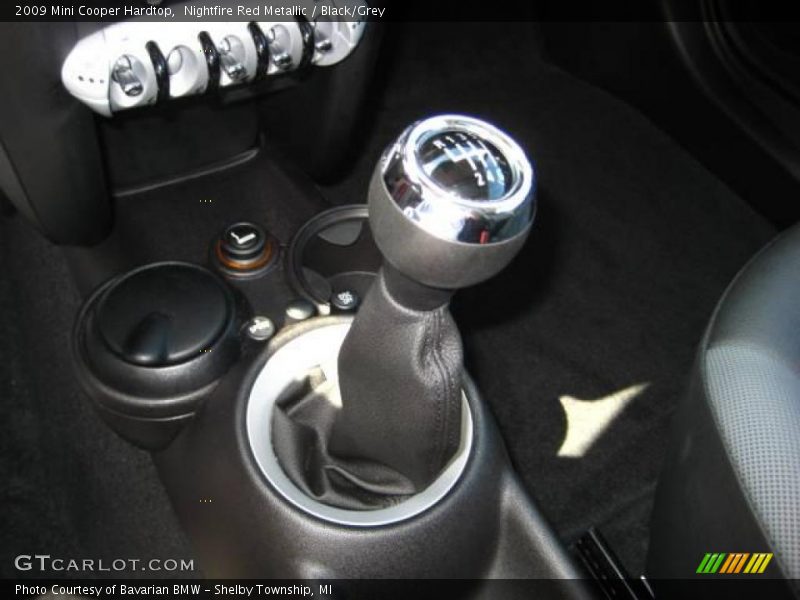 Nightfire Red Metallic / Black/Grey 2009 Mini Cooper Hardtop
