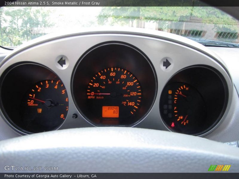 Smoke Metallic / Frost Gray 2004 Nissan Altima 2.5 S